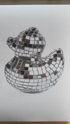 Disco Duck Limited edition print